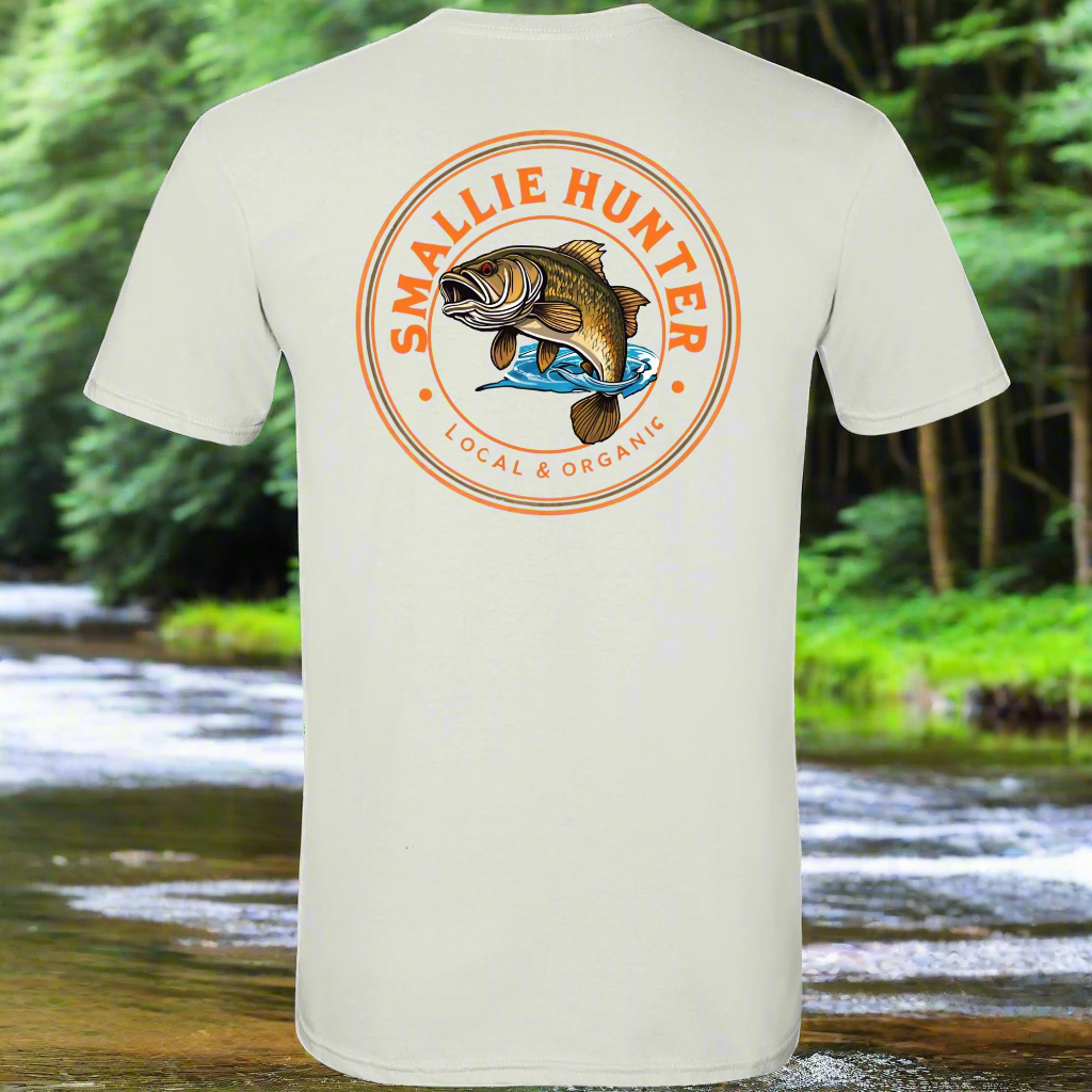 Smallie Hunter Fishing Company Corporate Shirt White