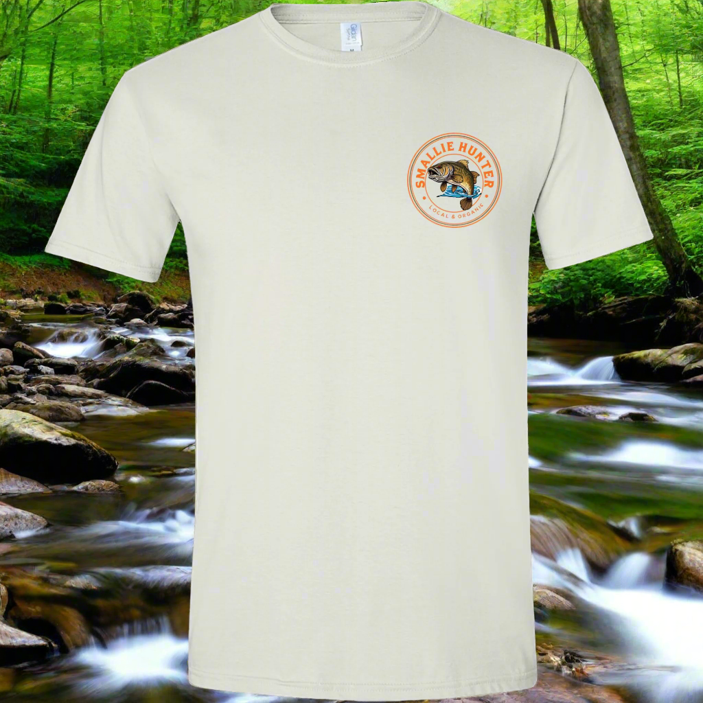 Smallie Hunter Fishing Company Corporate Shirt White
