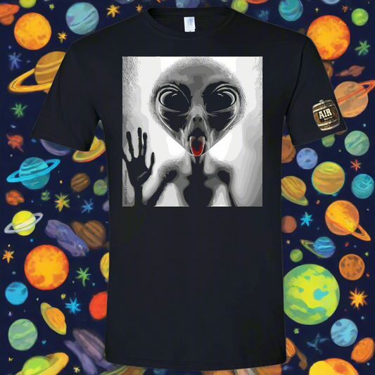 Air Barrel Alien Shirt Black