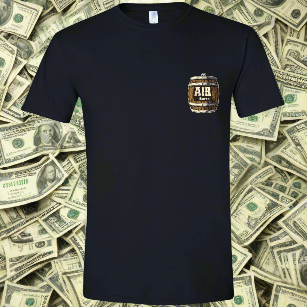 Air Barrel Here for the Dough Shirt Black