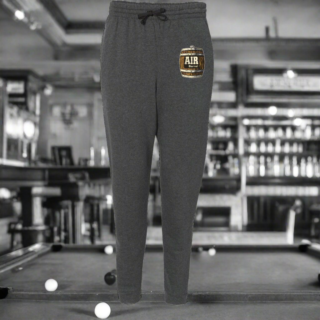 Air Barrel Logo Grey Sport Jogger