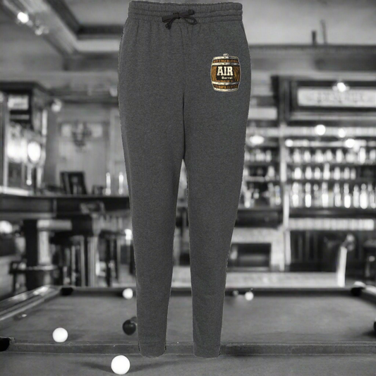 Air Barrel Logo Grey Sport Jogger