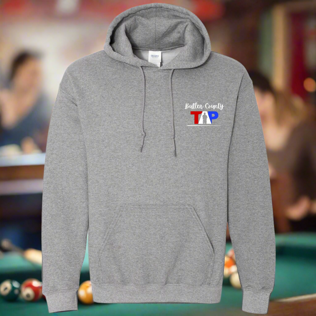 Butler County TAP #Billiardslife Hoodie Grey