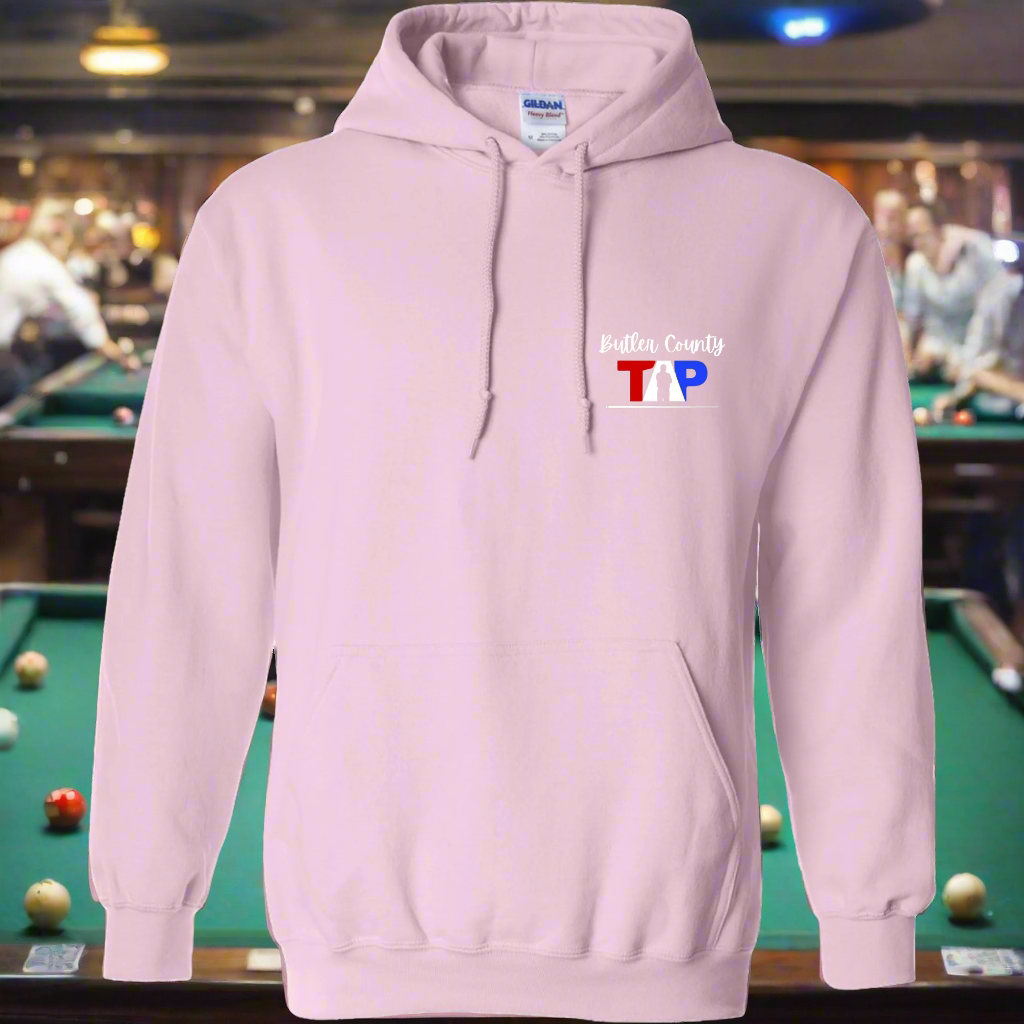 Butler County TAP #Billiardslife Hoodie Soft Pink