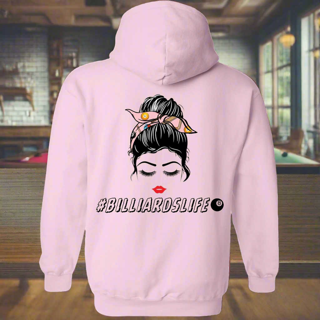 Butler County TAP #Billiardslife Hoodie Soft Pink