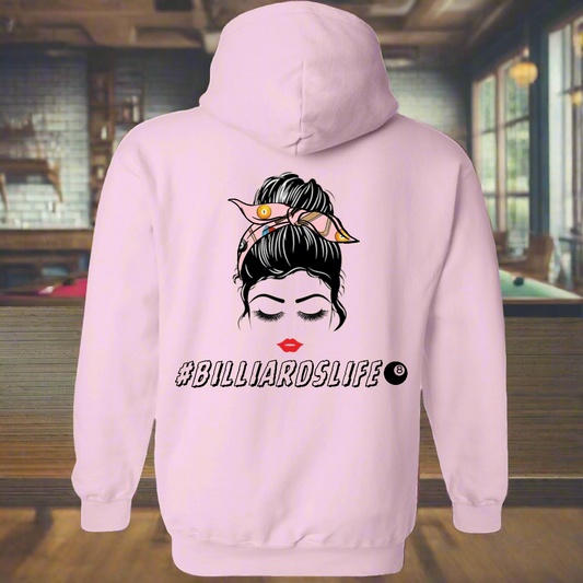 Butler County TAP #Billiardslife Hoodie Soft Pink