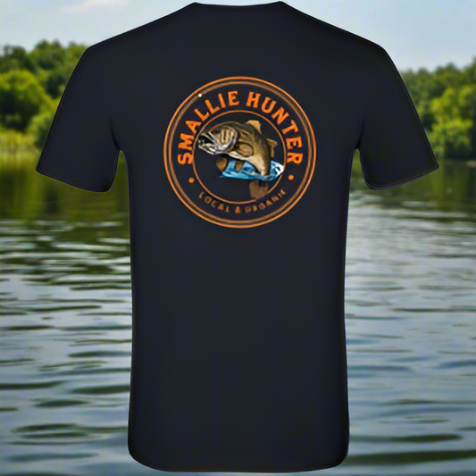 Smallie Hunter Fishing Company Corporate Shirt Black