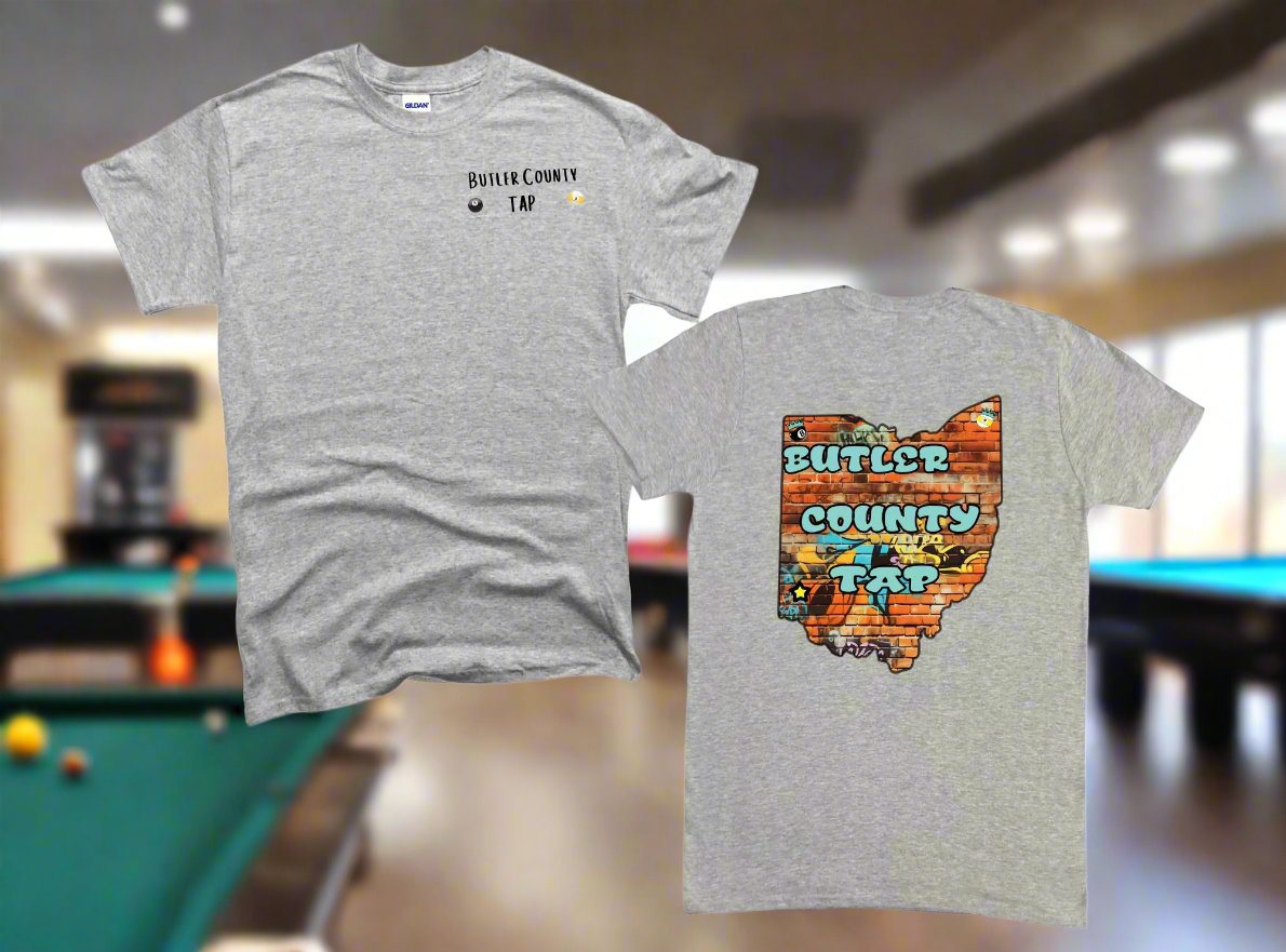 Butler County TAP Ohio State Graffiti T Shirt