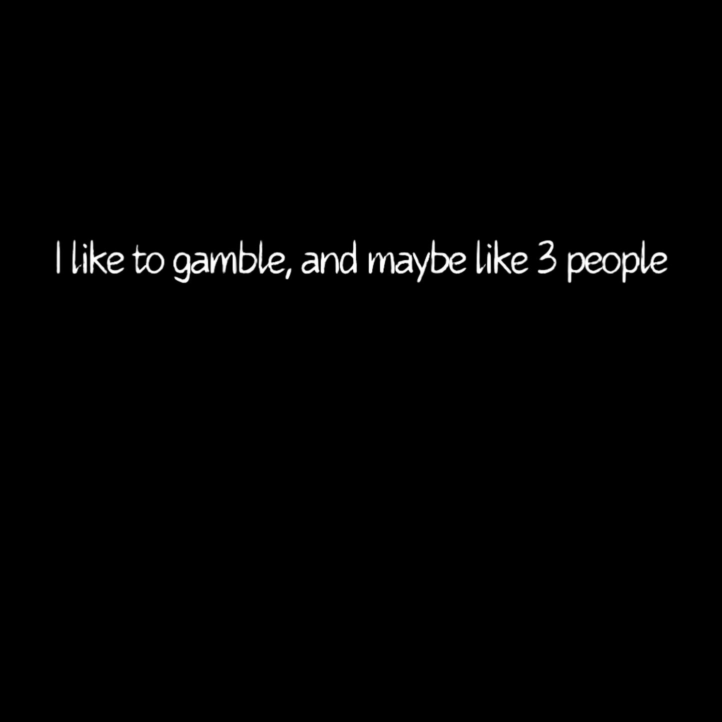 Air Barrel Apparel I Like to Gamble Shirt